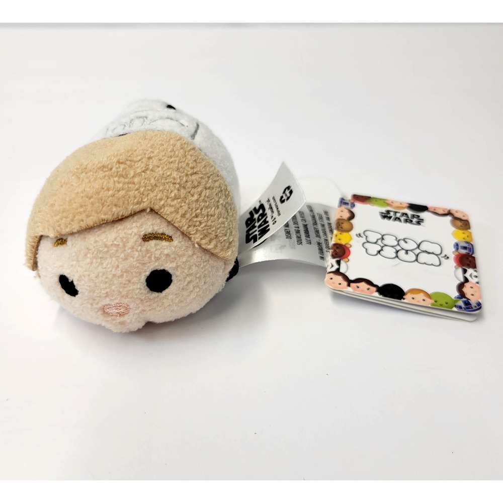 New Disney Star Wars Tsum Tsum Luke Skywalker Mini 3.5" Tan‎ Plush Stuffed Toy